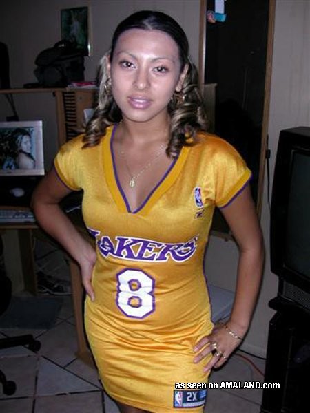 Assorted Latina amateur teen girlfriends posing in homemade pix #77969925