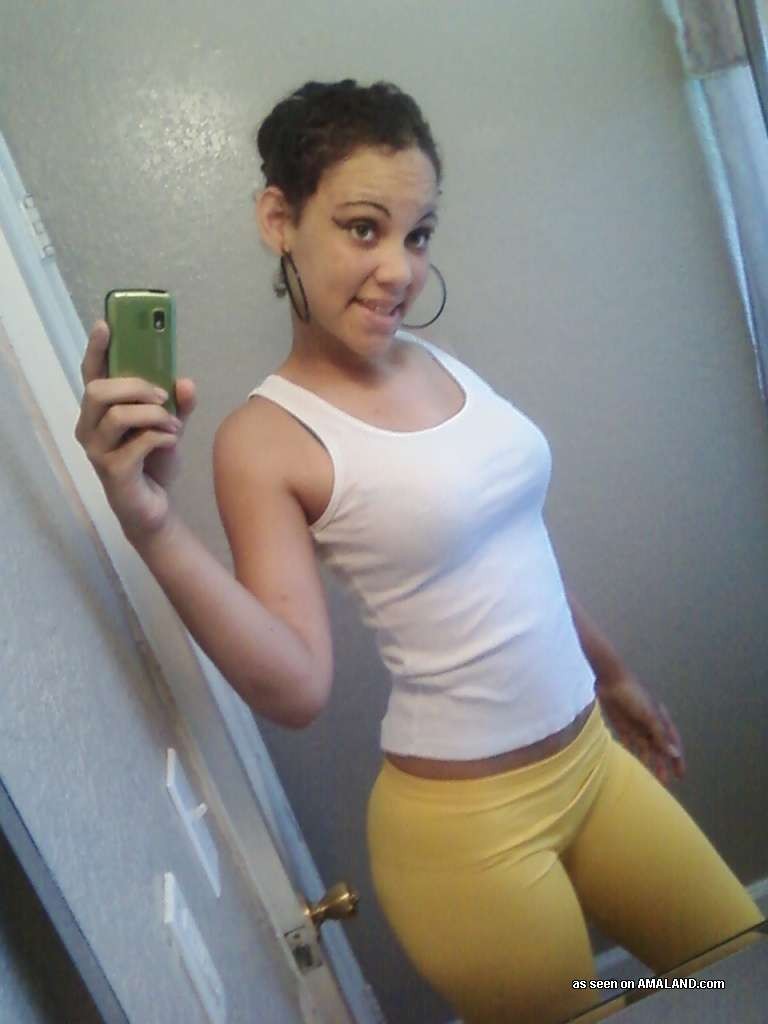 Assorted Latina amateur teen girlfriends posing in homemade pix #77969940