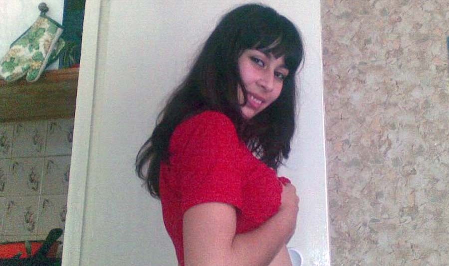 Amateur Latina cutie's sexy selfpics #77956295