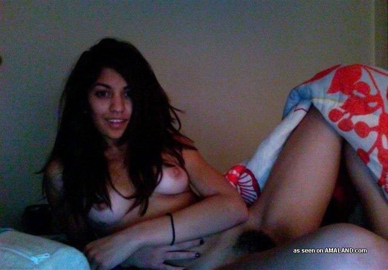 Latina hot chicks showing their goodies on cam #77956596