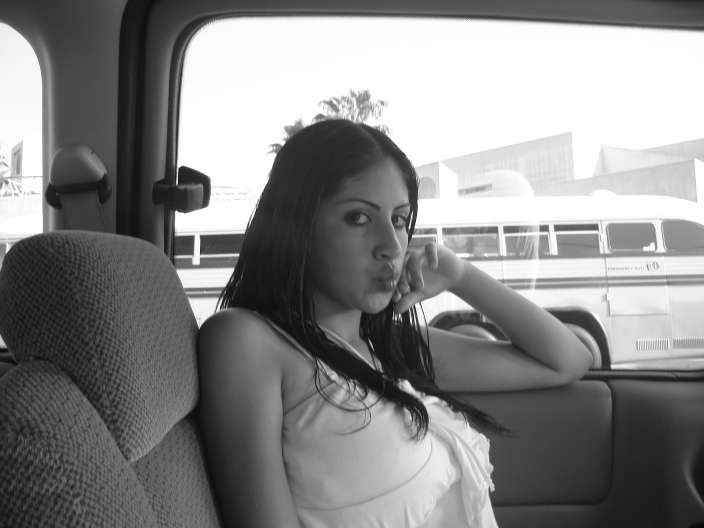 Big-boobed Latina cutie poses for the camera #77961473