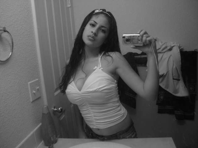 Big-boobed Latina cutie poses for the camera #77961507