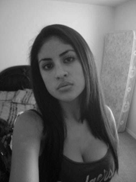Big-boobed Latina cutie poses for the camera #77961511