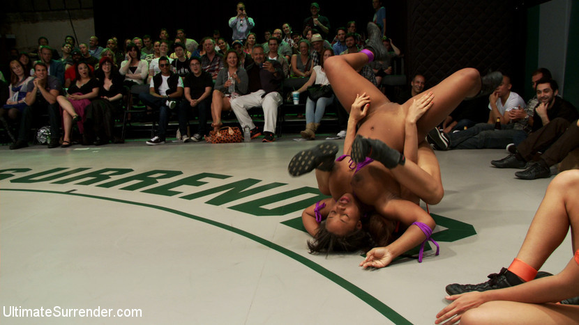 The epic battle is on, 4 girls non-scripted live Tag Team Action. Brutal action, #70717072