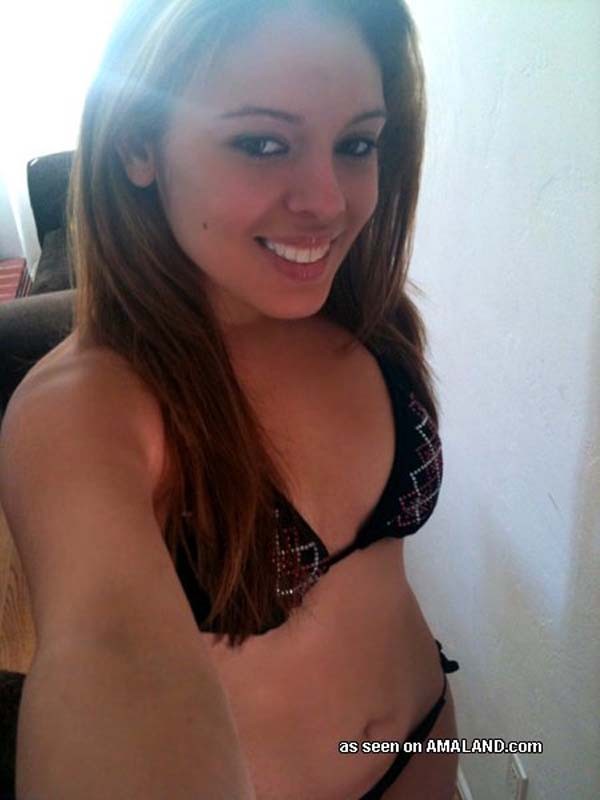 Latina hottie whoring in her undies on cam #77962356