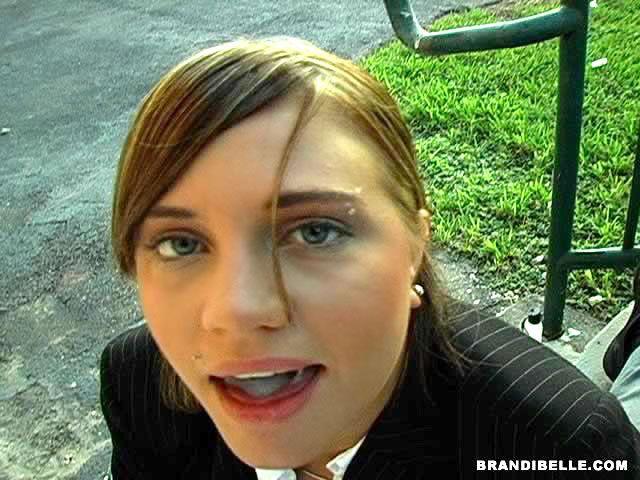 Pictures of Brandi Belle and her friend getting off two random strangers #53469827