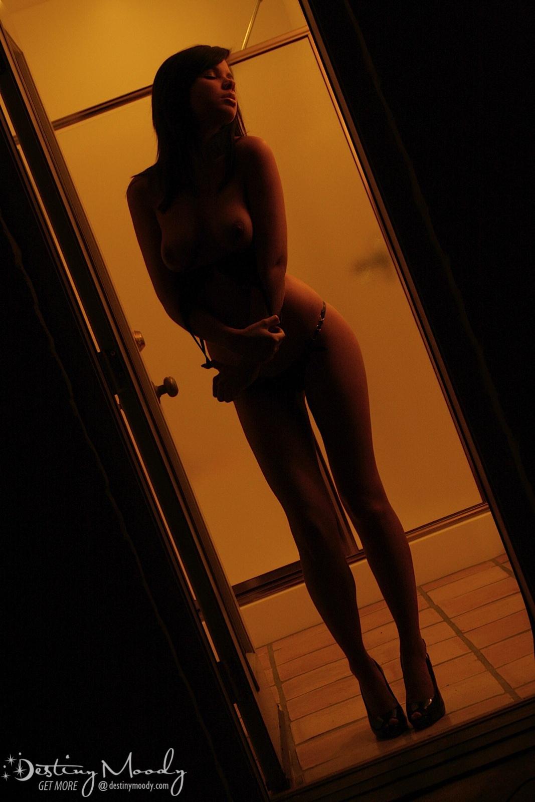 With a name like Destiny Moody you'd expect something erotic and dark like this nude photos series #54043580