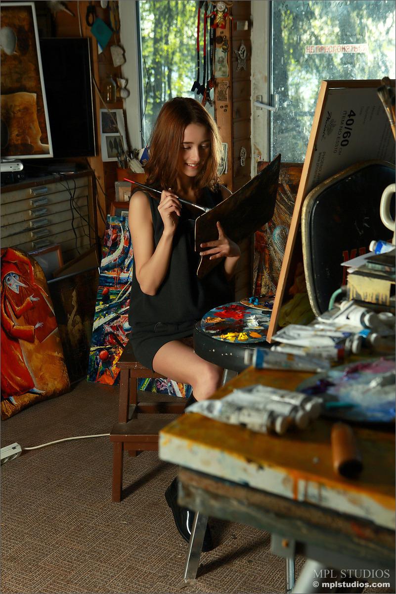 MPL Studios Presents Layla in "The Art Student" #59939421
