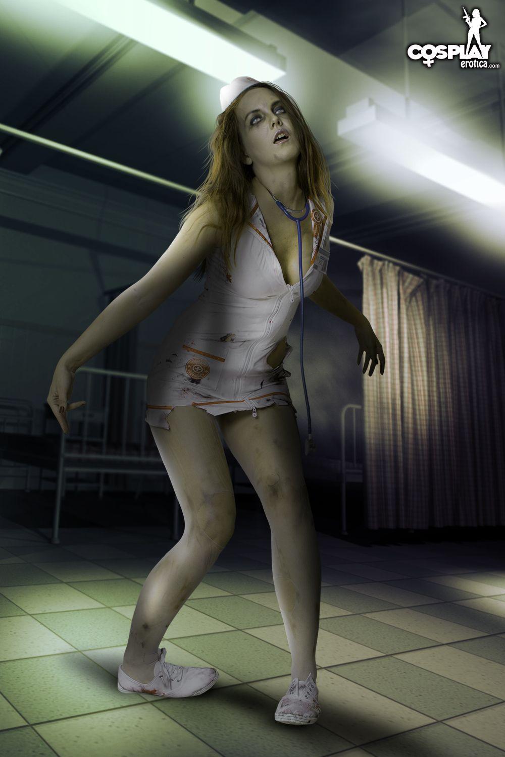 Cosplayer Gogo dresses up as a zombie from The Walking Dead #54559462