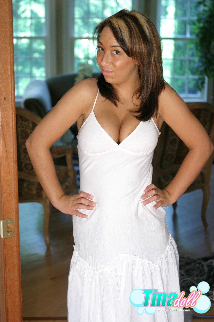 Tina Doll lets her big natural boobs hang out #60101140