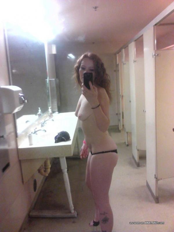 Compilation of two naughty emo chicks posing topless #60638107